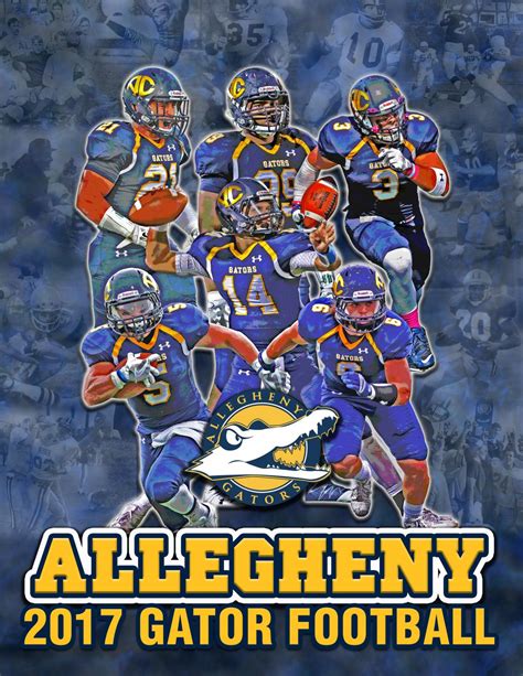 2017 Allegheny College Football Media Guide by Allegheny College ...