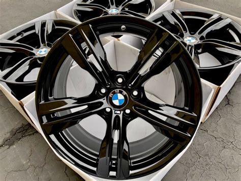 19″ Bmw X5 467 M Sport Black Factory Oem Rims 19×9 860043 Fits 2007