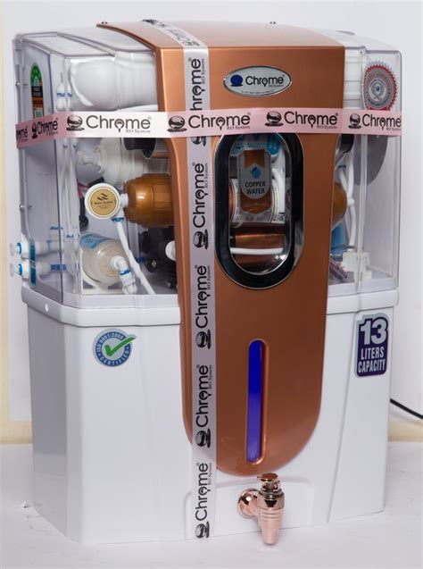 Ro Uv Uf Tds Mineral Plastic Chrome Dream Copper White Water Purifier