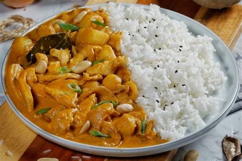 Massaman Curry Thail Ndisches Rezept Mit H Hnchen