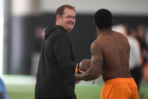 See Photos Of Tennessee Football Pro Day 2024 Joe Milton