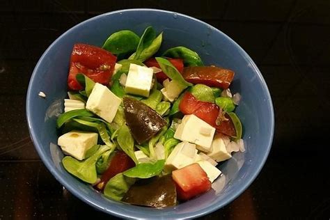 Feldsalat Und Schafsk Se Mit Himbeerdressing Von S Fuechsle Chefkoch