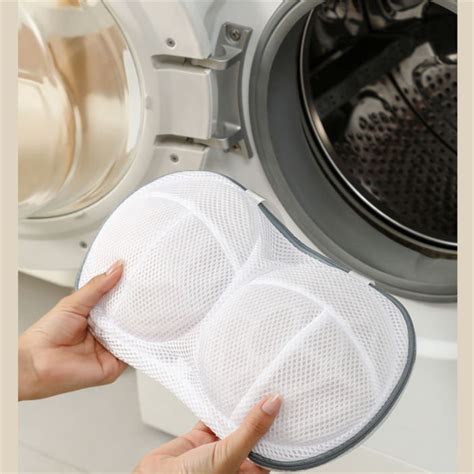 Large Lingerie Laundry Bag Blue Mesh Single Pack And Wash Delicate Bras In Washing Machine