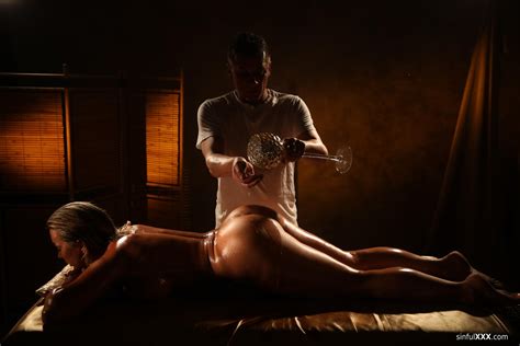 Aubrey Black Loves To Get Oiled Up For Hot Sensual Sex 19 Photos