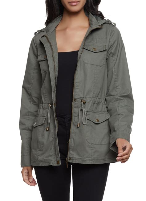 Twill Anorak Jacket