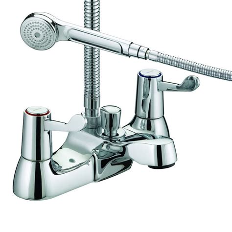 Bristan Value Lever Bath Shower Mixer Chrome Plated W Ceramic Disc