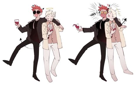 Pin On Good Omens Cute Drawings Cute Gay Good Omens Book