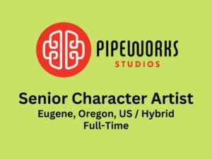 Senior Character Artist Required At Pipeworks Studios Maya Max