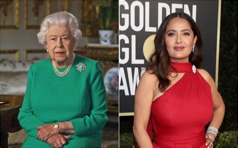 Salma Hayek y su mensaje de recuperación a la Reina Isabel CHIC Magazine