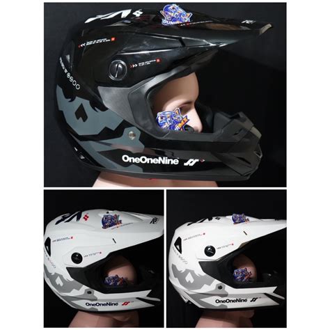 Jual HELM TRAIL SUPERMOTO RSV ORCA KSR TH9 ONE ONE NINE 119 REAPERS