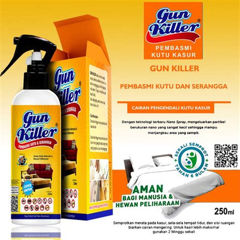 Promo PEMBASMI KUTU KASUR DAN SOFA KUTU BUSUK TUMBILA DAN TUNGAU GUN