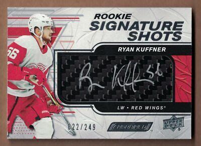 Upper Deck Engrained Rookie Signature Shots Ryan Kuffner