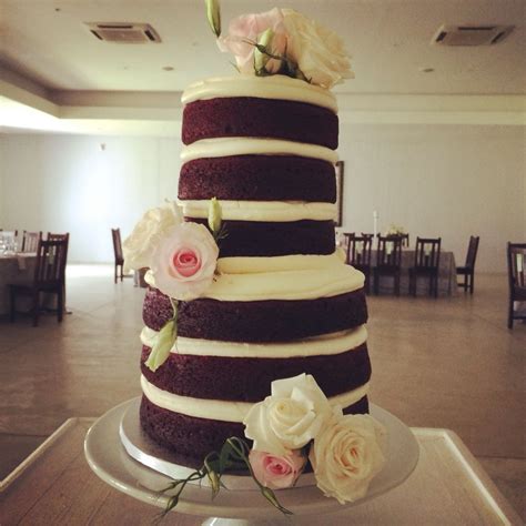 Two Tier Naked Cake By The Birdcage Stellenbosch