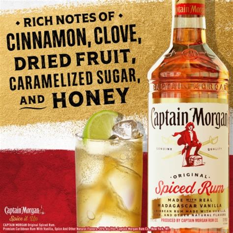 Captain Morgan Rum Original Spiced, 750 mL - Kroger