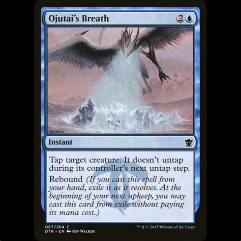 MTG Ojutai S Breath Dragons Of Tarkir Madtoyz