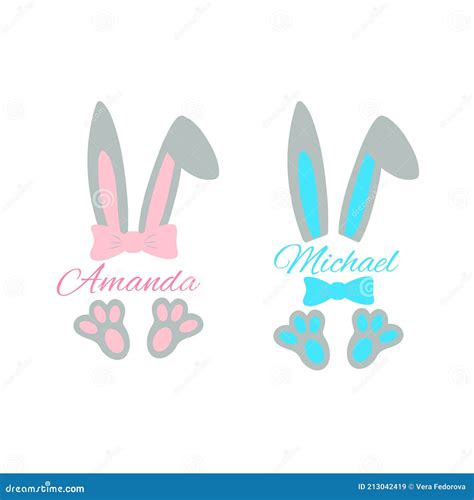 Bunny Ears Template