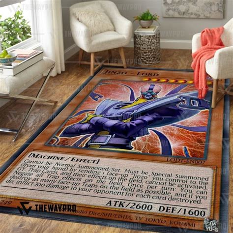 Yu Gi Oh Jinzo Lord Rug Hot Sale