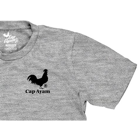 cap ayam cap ayam chest logo  shirt capayamchestlogot shirt