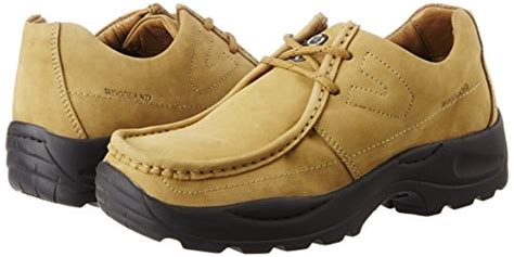 Buy Woodland Men S Camel Leather Casual Shoes Uk India Eu At