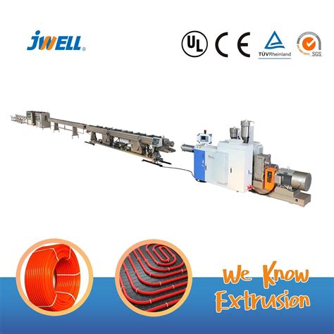Pe Rt Pex Ppr Cold Hot Water Heatingcoil Heating Plastic Pipe Extrusion Line Tube Making Machine