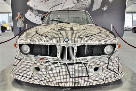 1976 BMW 3 0 CSL Art Car Frank Stella Le Mans Classic 2010 Flickr