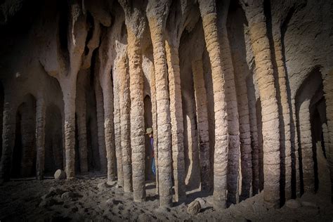 Eroded Lava Columns At Crowleys Lake California Volkhard Sturzbecher