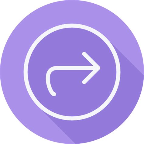 Next Cursor Creative Flat Circular Icon