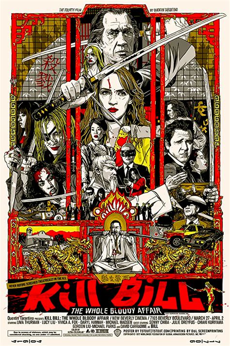 Kill Bill The Whole Bloody Affair 2011 Posters — The Movie