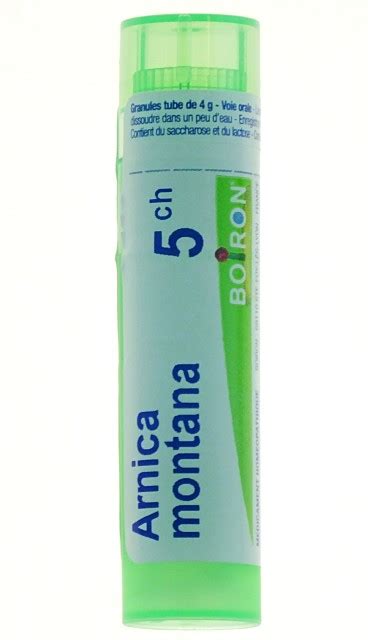 Granules Homéopathiques Arnica Montana 5ch Tube Granules