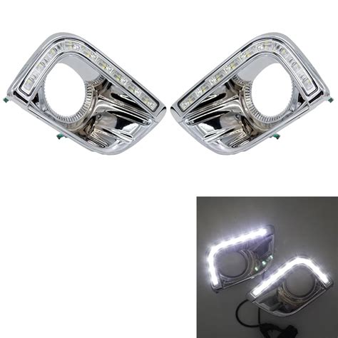 Luces Led De Circulaci N Diurna Para Coche Faro Antiniebla Drl Para