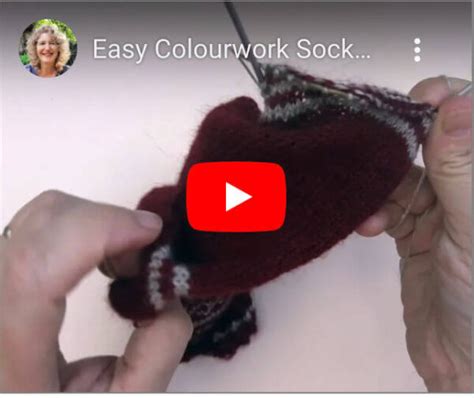 Easy Colourwork Socks Free Pattern And Tutorial Winwick Mum