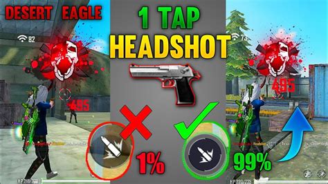 Desert Eagle 1 Tap Headshot Secret Trick Desert Eagle Headshot