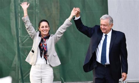 Presidente Amlo Reconoce Labor De Claudia Sheinbaum “es Una Mujer