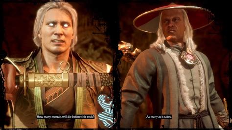 Fujin V Raiden Dialogues Mortal Kombat 11 Youtube