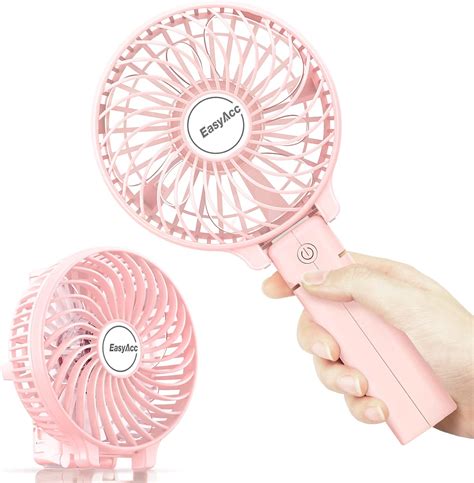 Mini Handheld Fan, EasyAcc Personal Cooling Fan Folding USB Desk Fan ...