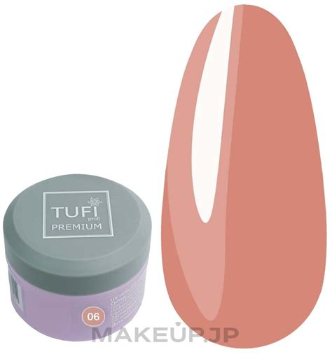 Tufi Profi Premium Uv Gel Cover Medium Nail Extension Gel Makeup Jp