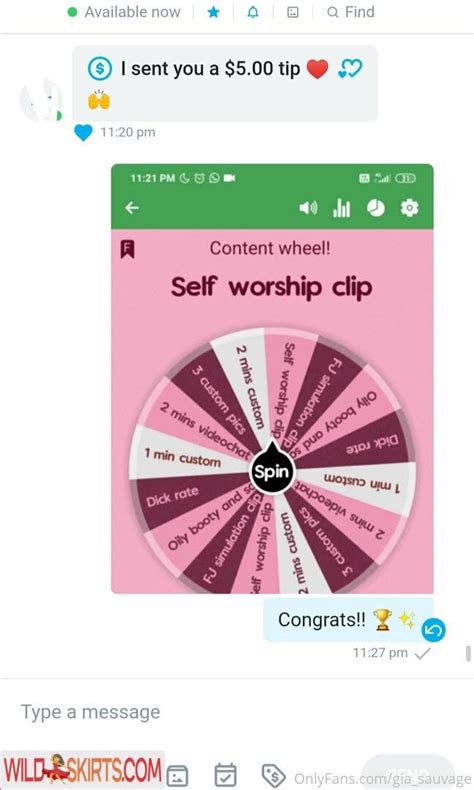 Gia Sauvage Nude OnlyFans Leaked Photo