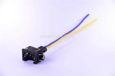 FR-1 Разъем герметичный 2pin BOSCH (разъем форсунки, датчика детонации ВАЗ)