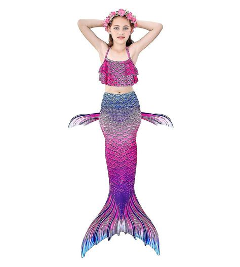 Ni Os Ni As Cola De Sirena Bikini Set Traje De Ba O Traje De Ba O Traje