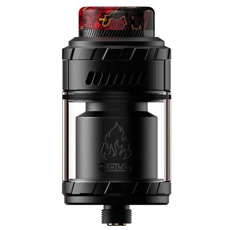 Thunderhead Creations Blaze Solo Rta Matte Black Jatosto Vaper Shop