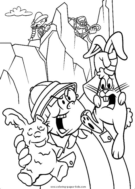 Kids Next Door Color Page Free Cartoon Coloring Book Pages For Kids