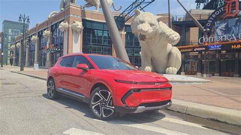 Payne Behind The Wheel Of Chevys Tesla Fighter The Equinox Ev