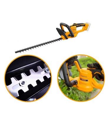 Ingco Chtli V Lithium Ion Mm Cordless Grass Hedge Trimmer