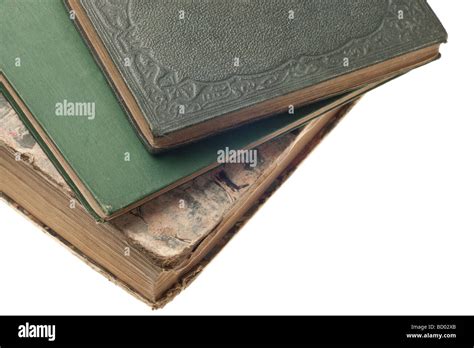 Old Books From The 1800 S Isolated Stock Photo Alamy