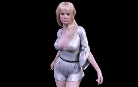 Wallpaper girl background blonde for mobile and desktop section рендеринг resolution