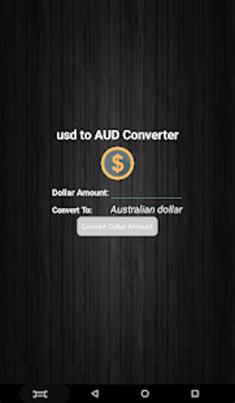 Usd To Aud Converter Us Dollar To Australia Apk For Android Download