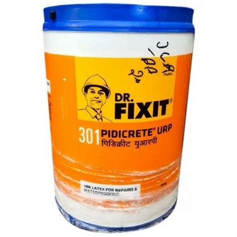 Dr Fixit 301 Pidicrete Urp Waterproofing Chemicals Packaging Size