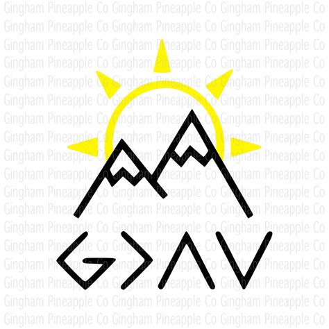 God Religious Svg Greater Than The Highs And Lows Etsy