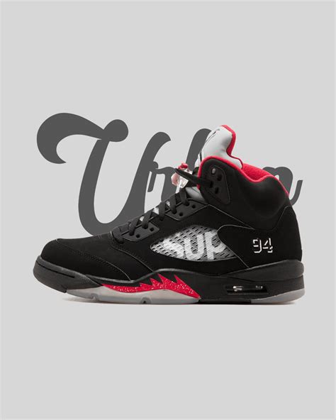 Air Jordan 5 Retro Supreme Black – Urban Collection