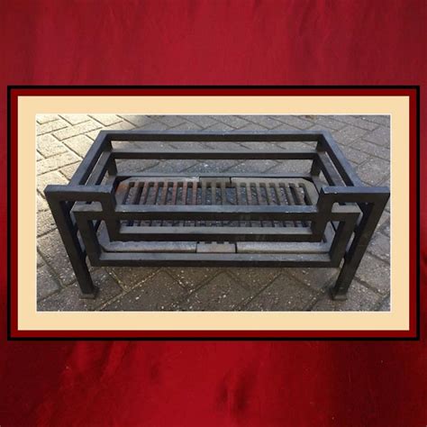 Art Deco Contemporary Fire Basket Northshore Fireplace